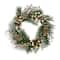 22" Acorn, Pinecone & Flocked Pine Needle Wreath